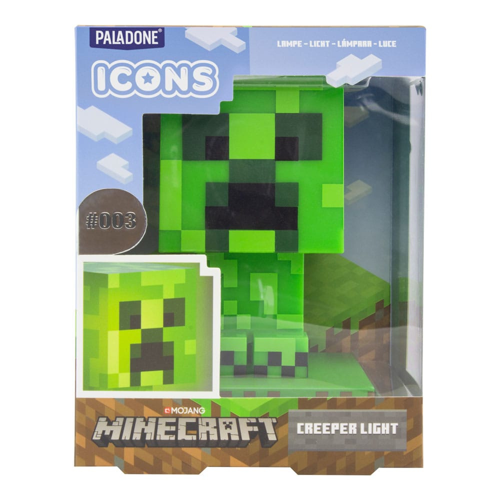 Lampka Minecraft Icons Light Creeper 11 cm