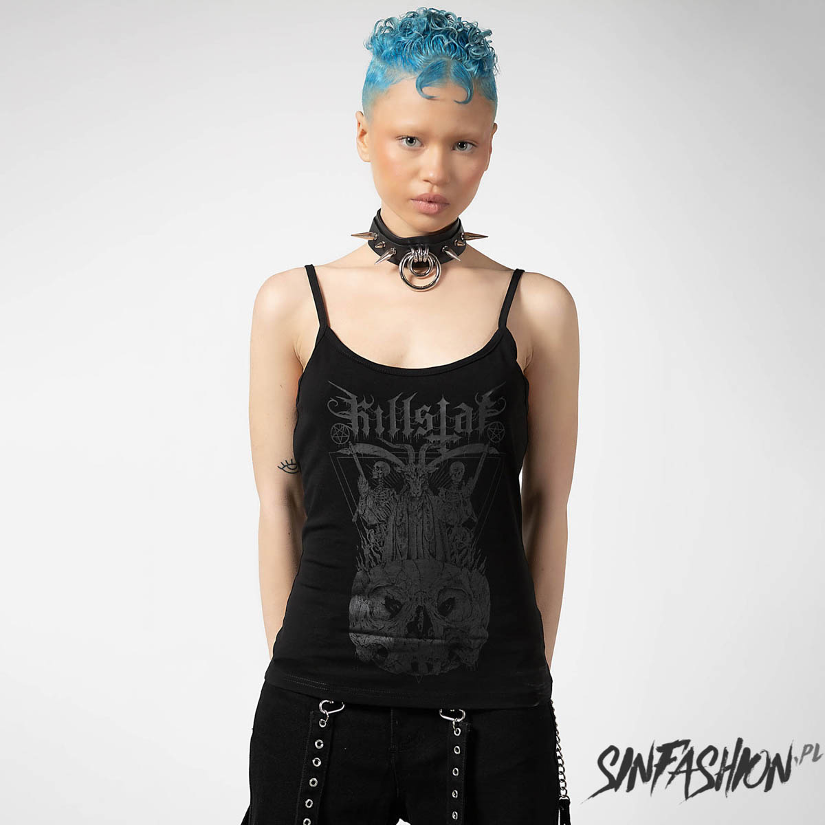Top Killstar Deimos Strappy Vest