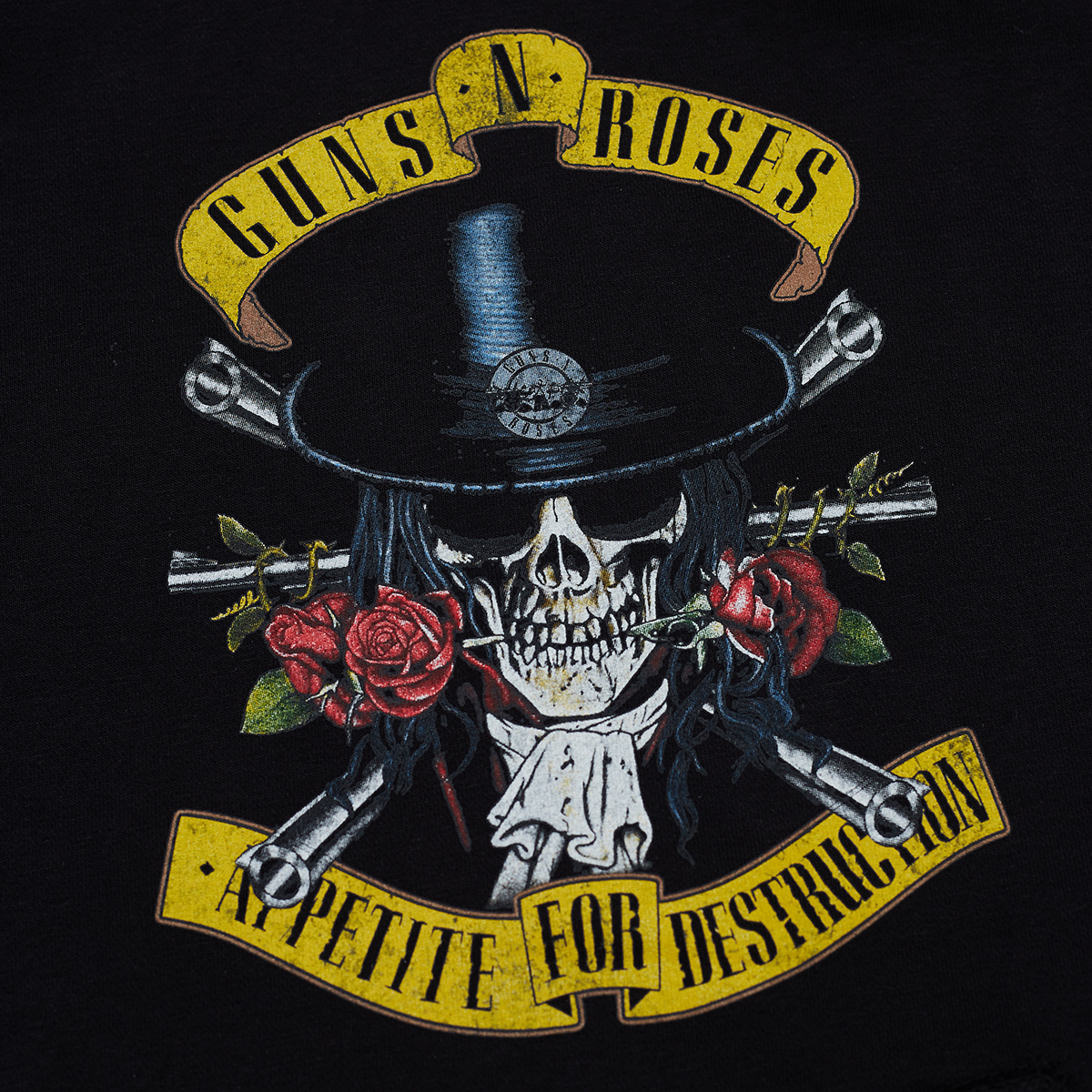 Bluza Amplified Guns N Roses Top Hat Skull Hoodie