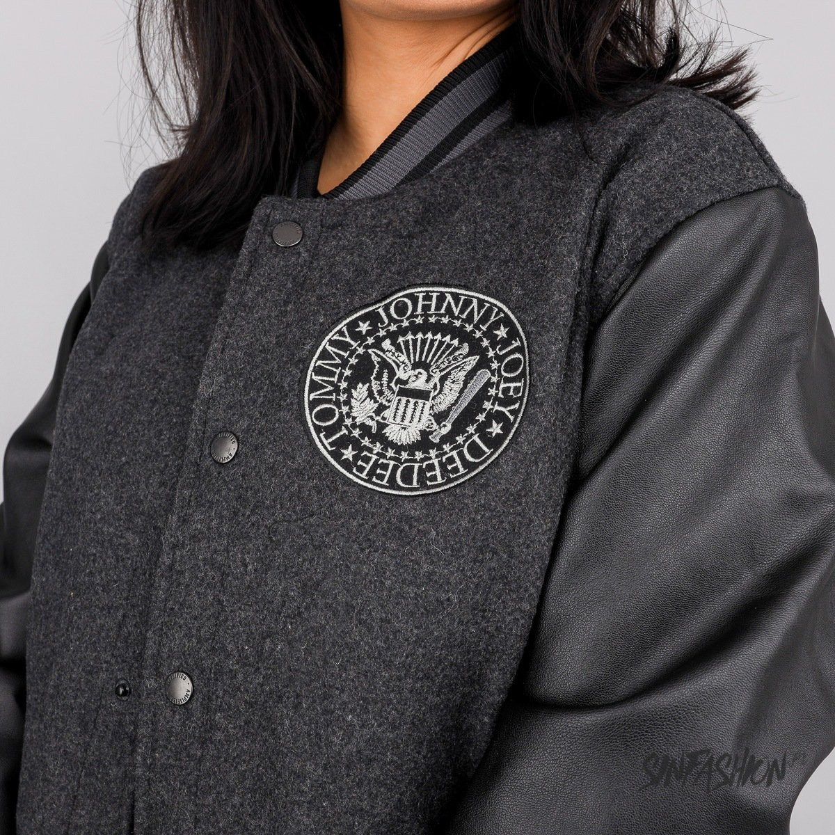 Kurtka Amplified Ramones Bomber Versity Jacket