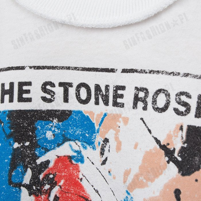 KOSZULKA AMPLIFIED -STONES ROSES ADORED WHT