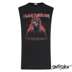 Top Amplified Iron Maiden Red Powerslave