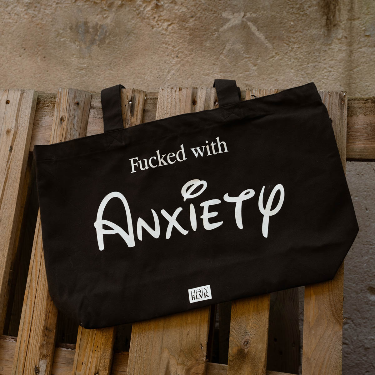 Torba Holy Blvk Anxiety Tote Bag