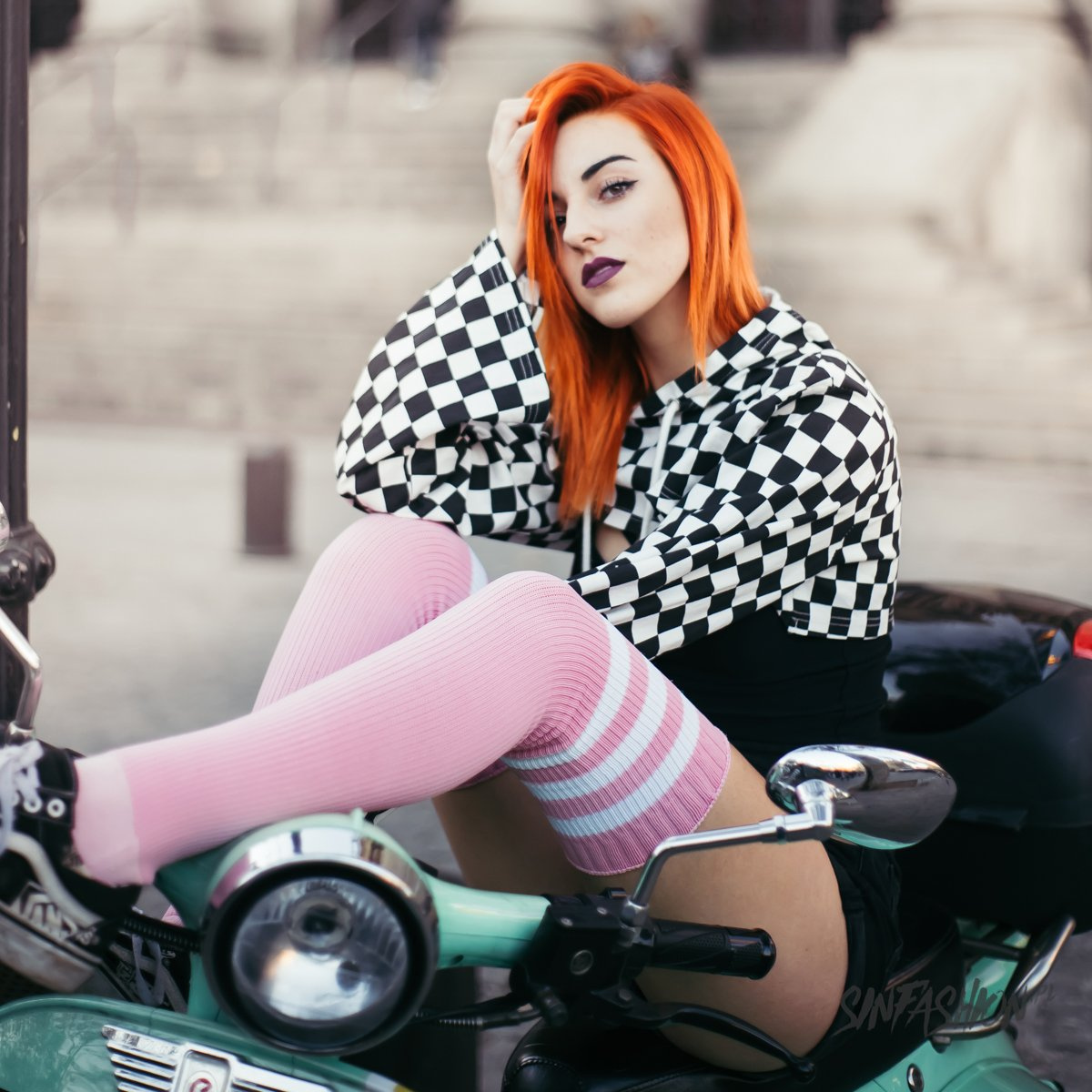 Skarpetki American Socks Bubblegum Ultra High