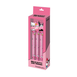 Długopis Wielokolorowy Set 3 Hello Kitty Sanrio