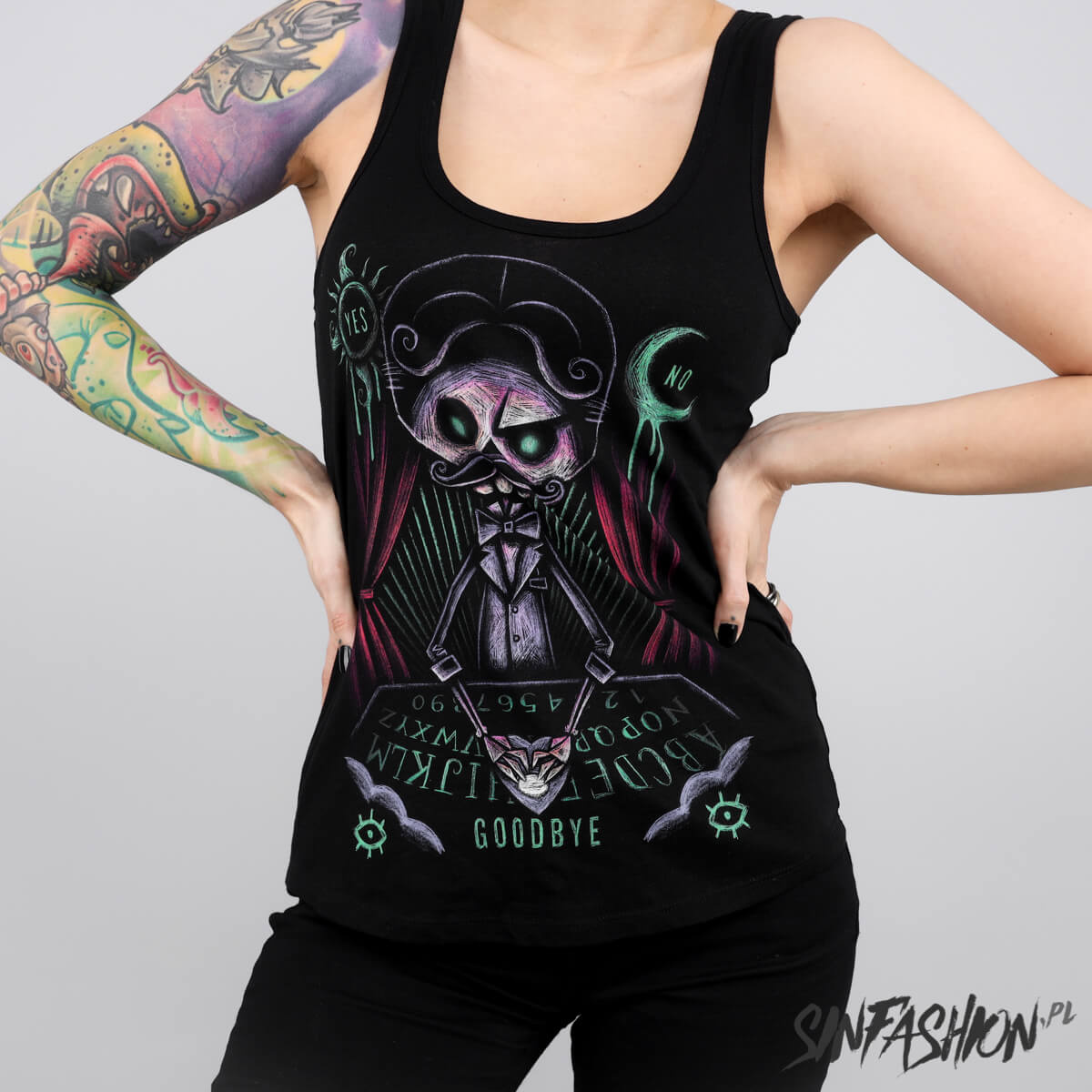 Tank Top Damski Akumu Ink Let The DeadDecide
