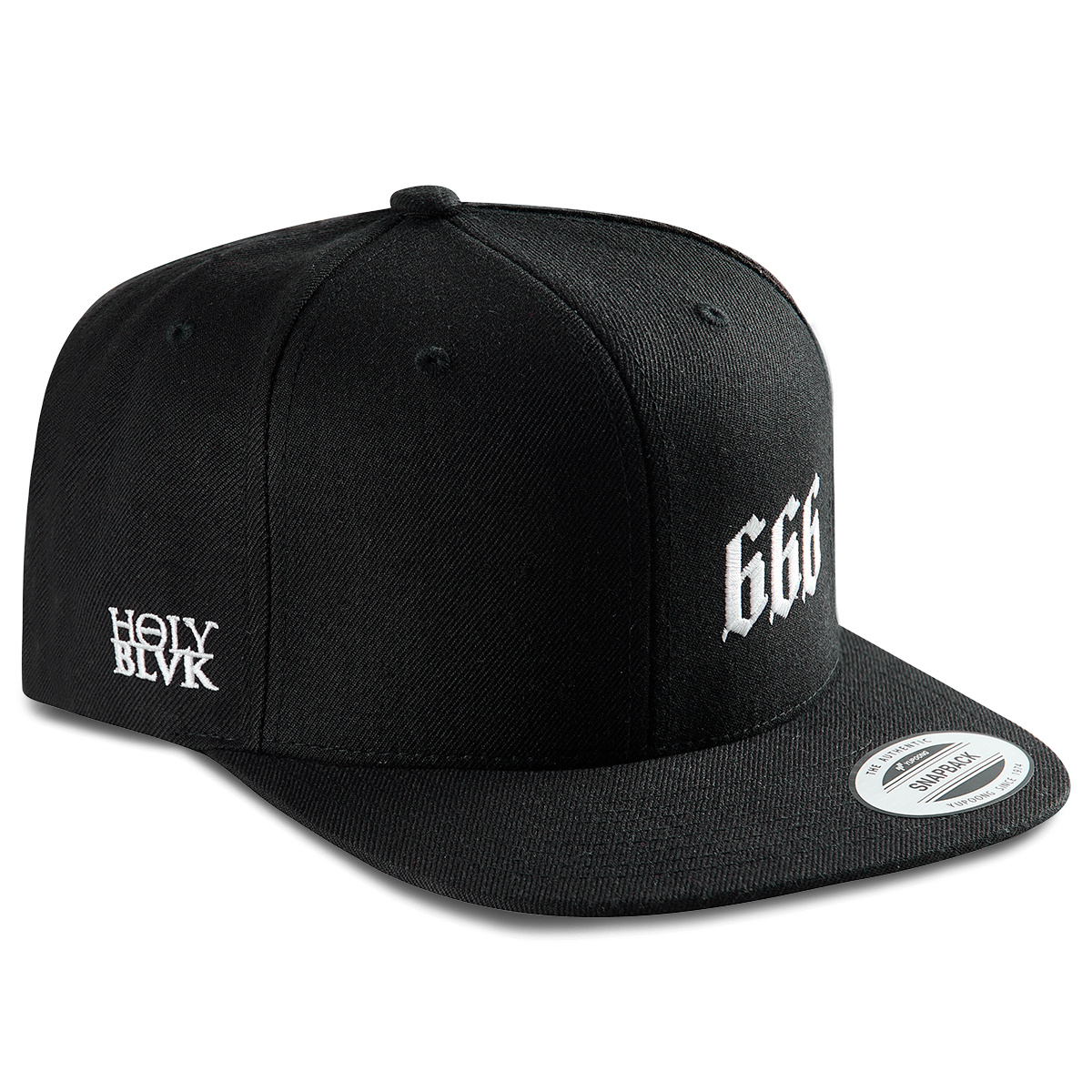 Czapka z Daszkiem Holy Blvk 666 White Snapback