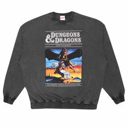 Bluza Dungeons and Dragons - Original RPG  Acid Wash Sweatshirt)