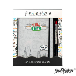 Zestaw Notes i Długopis Friends Central Perk set A5 notebook + pen