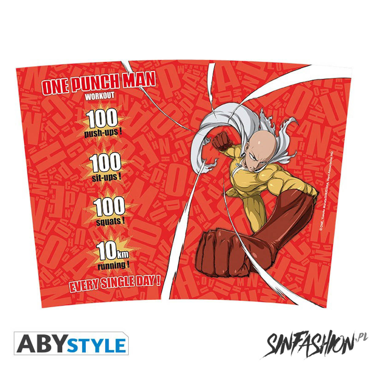 Kubek Podróżny One Punch Man Saitama Travel Mug