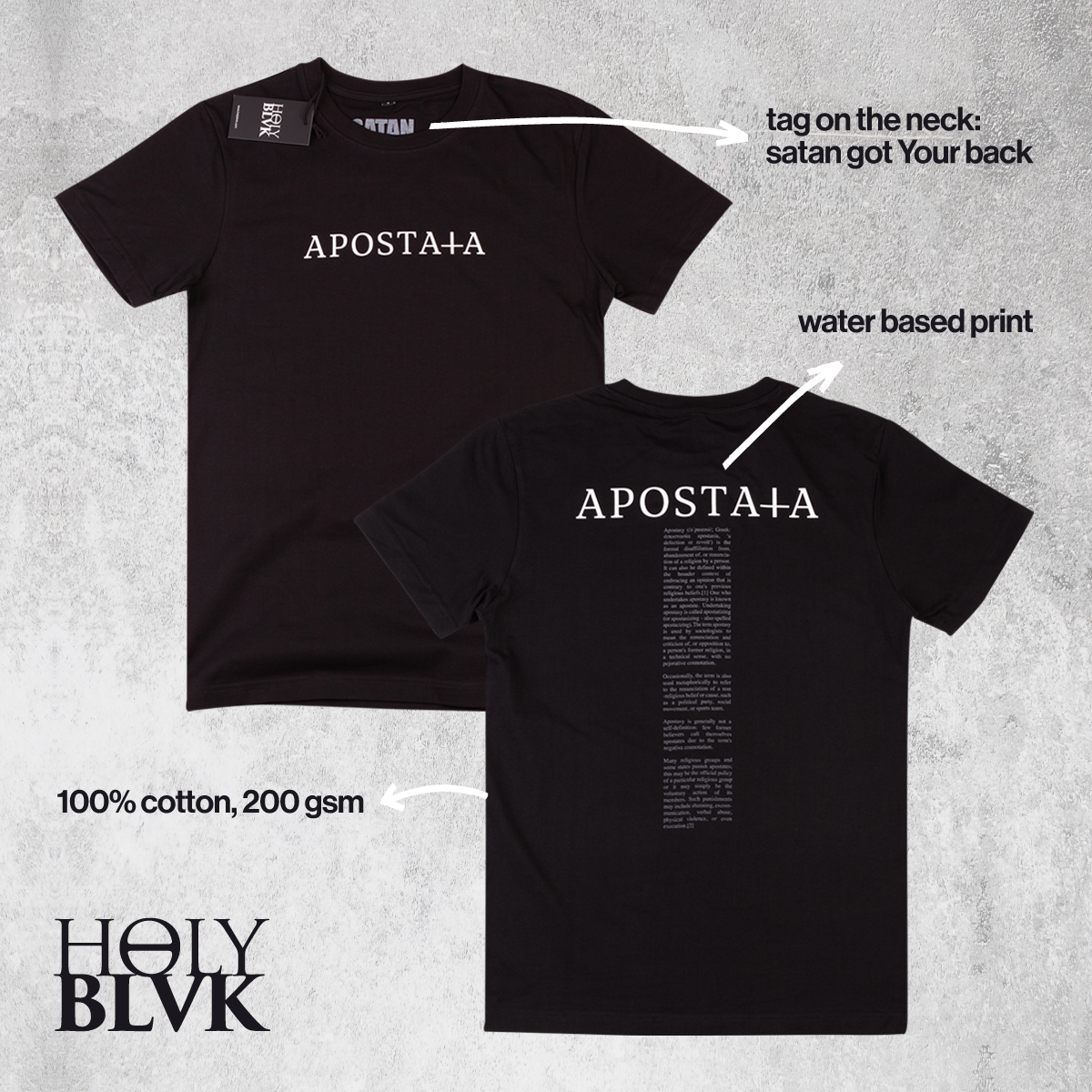 Koszulka Holy Blvk Antichrist