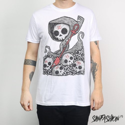 Koszulka Akumu Ink Infernal River White