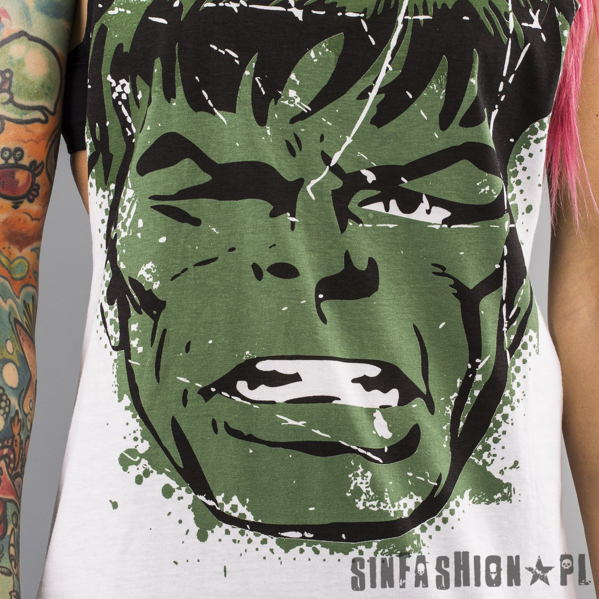 TANK MARVEL - HULK FACE