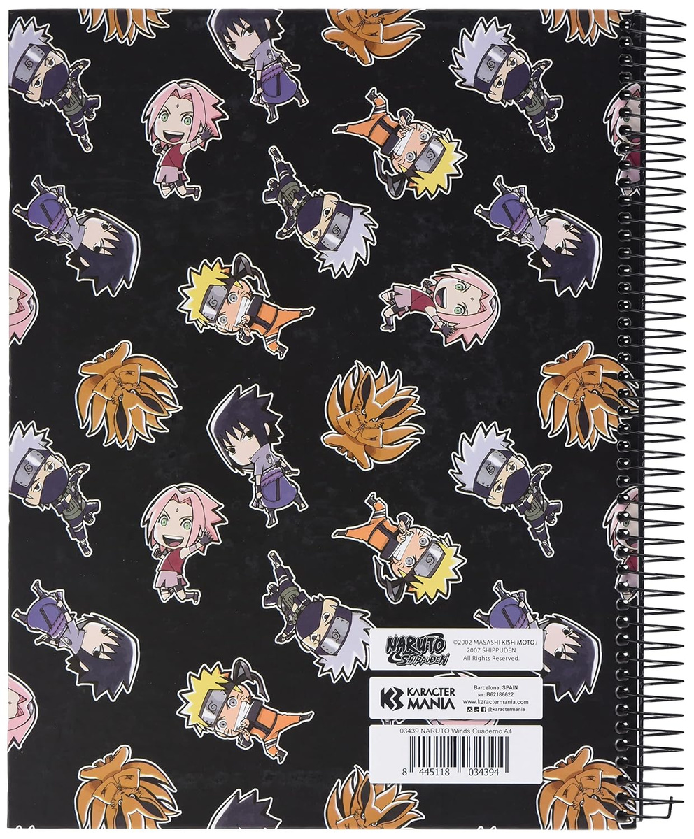 Notes Naruto Shippuden Wind a4