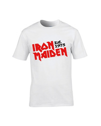Koszulka Z Krótkim Rękawem Iron Maiden Slanted Established Logo