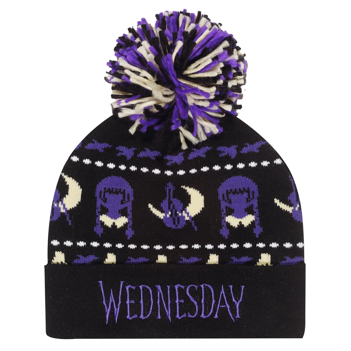 Czapka Zimowa Wednesday Logo