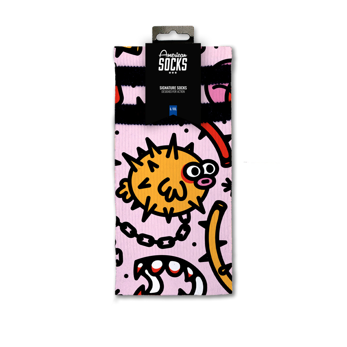 Skarpetki American Socks Mid High Blowfish