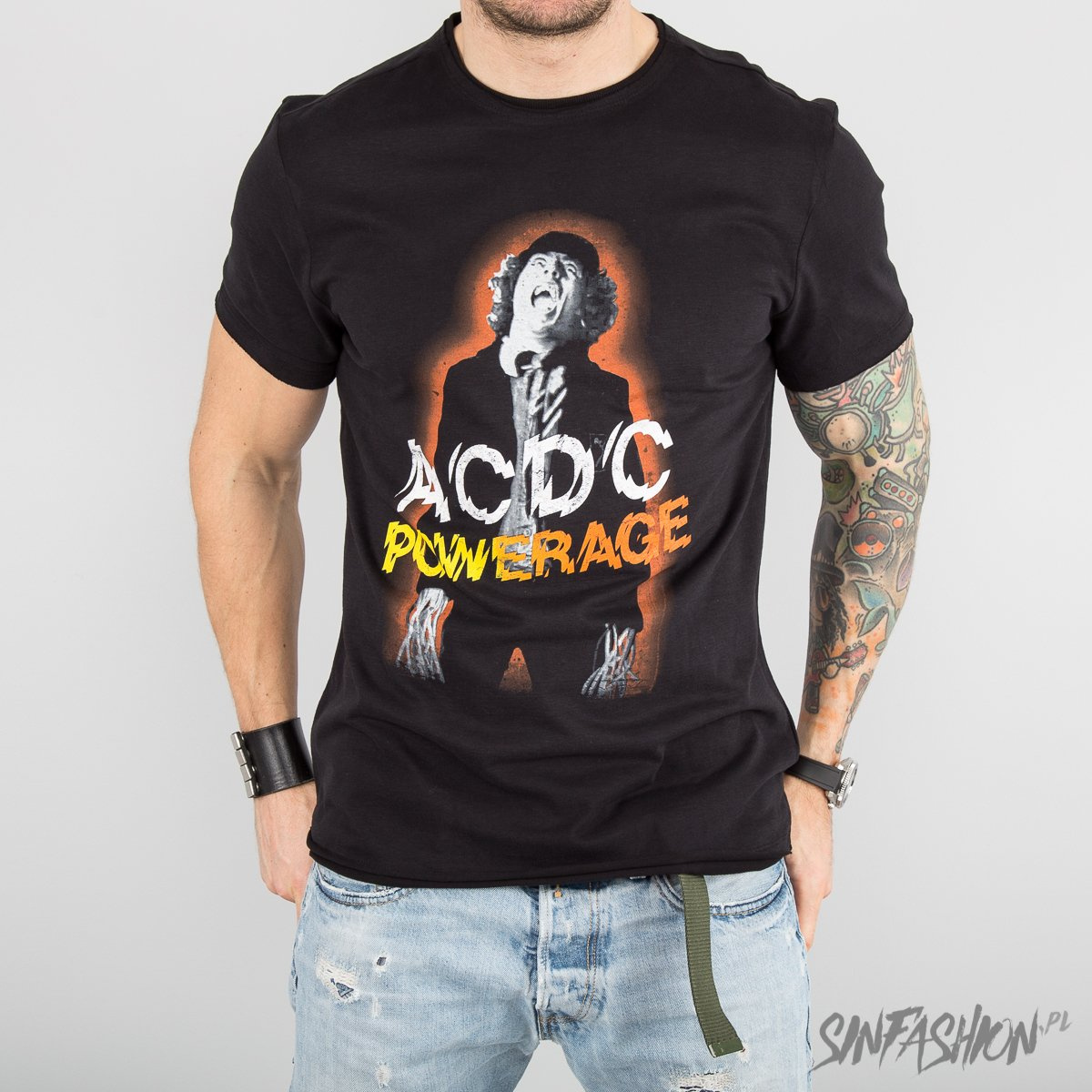 Koszulka męska AC/DC Powerage Amplified