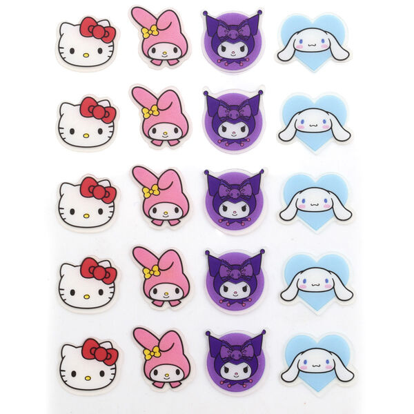 Plasterki na twarz Hello Kitty Sanrio Set 20