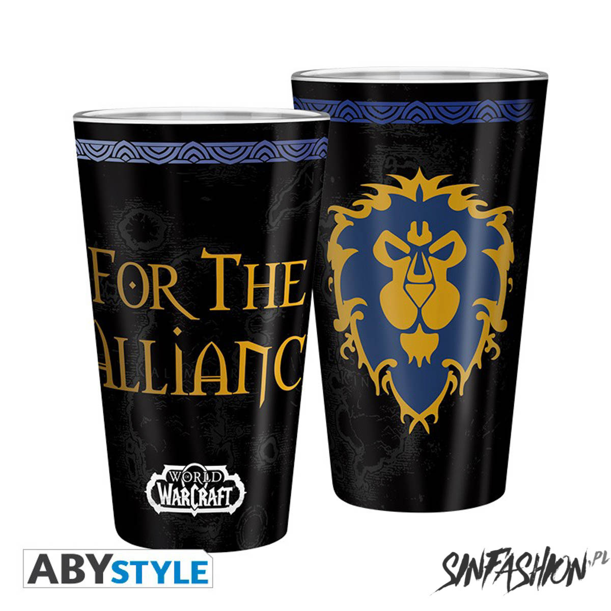 Szklanka World Of Warcraft Alliance Glass
