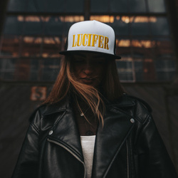 Czapka z Daszkiem Holy Blvk Lucifer Yellow Trucker