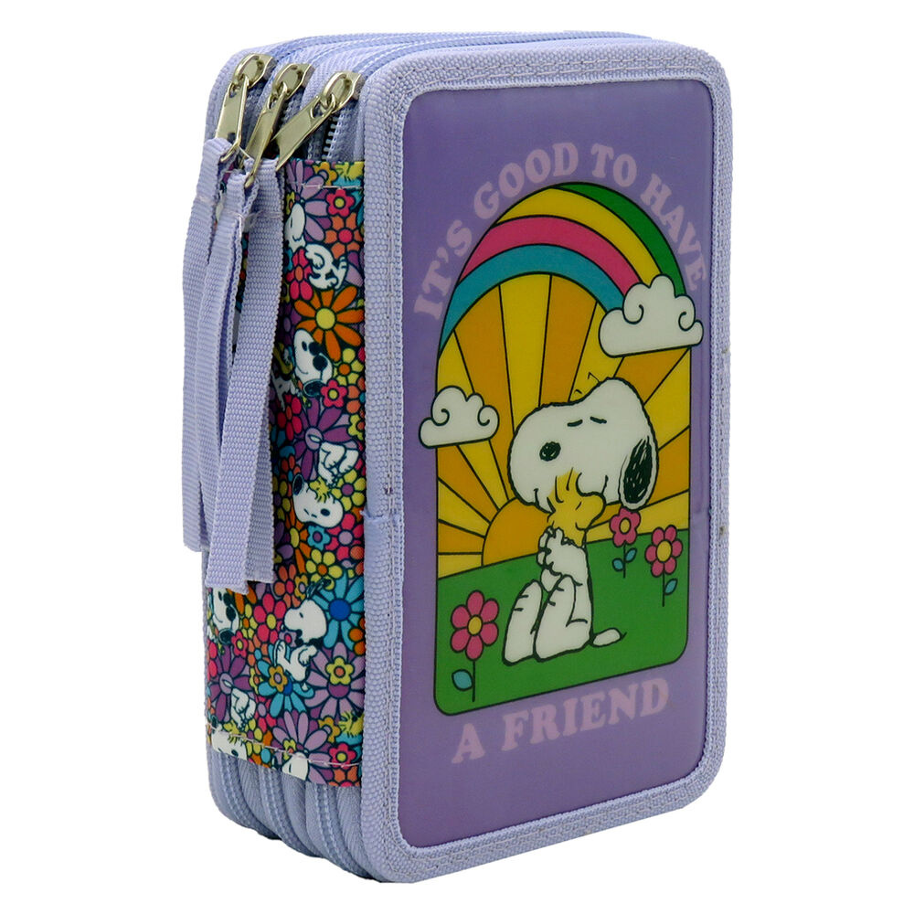 Piórnik Snoopy Pencil Case Triple