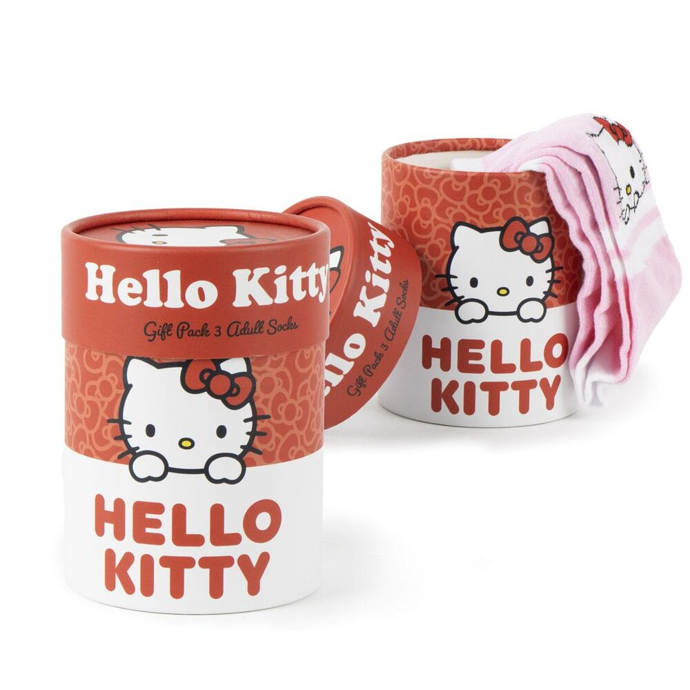 Skarpetki Hello Kitty pack 3 adult socks