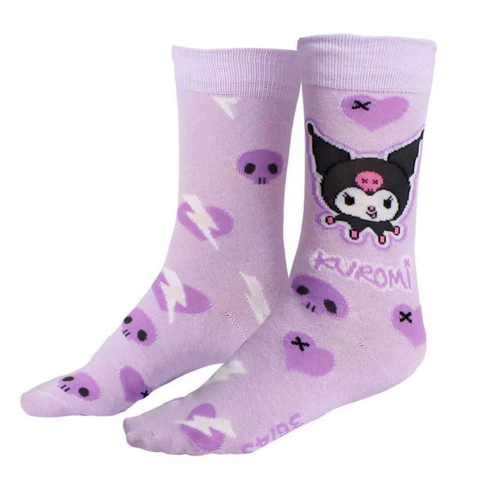 Skarpetki Hello Kitty Kuromi pack 3 adult socks
