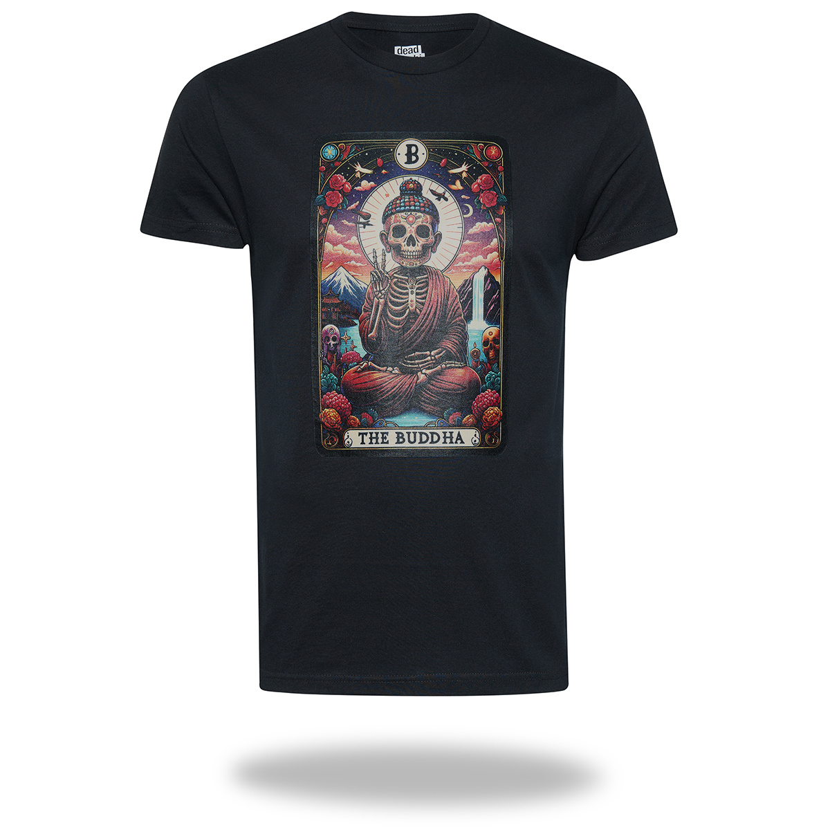 Koszulka Dead Bambi Buddah Cart Blk