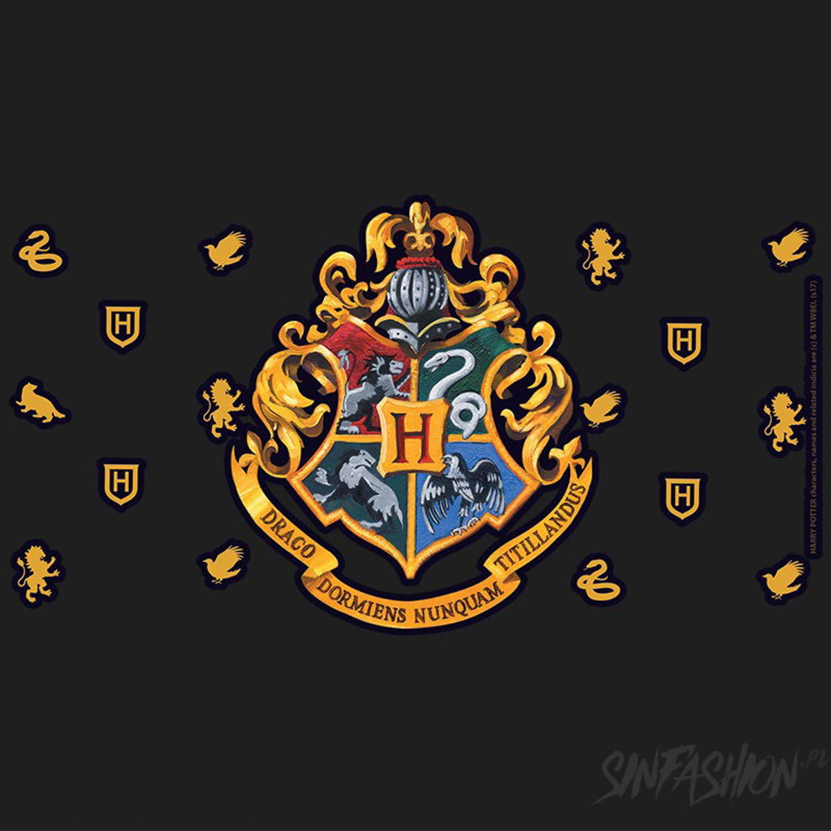 Kosmetyczka Harry Potter Hogwarts logo