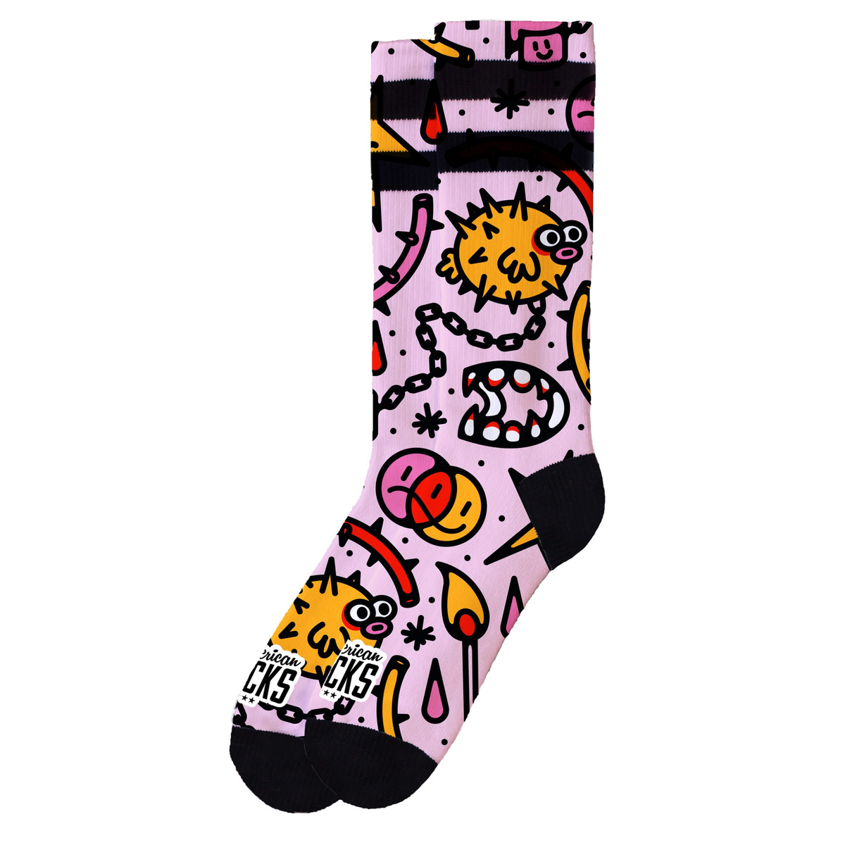 Skarpetki American Socks Mid High Blowfish