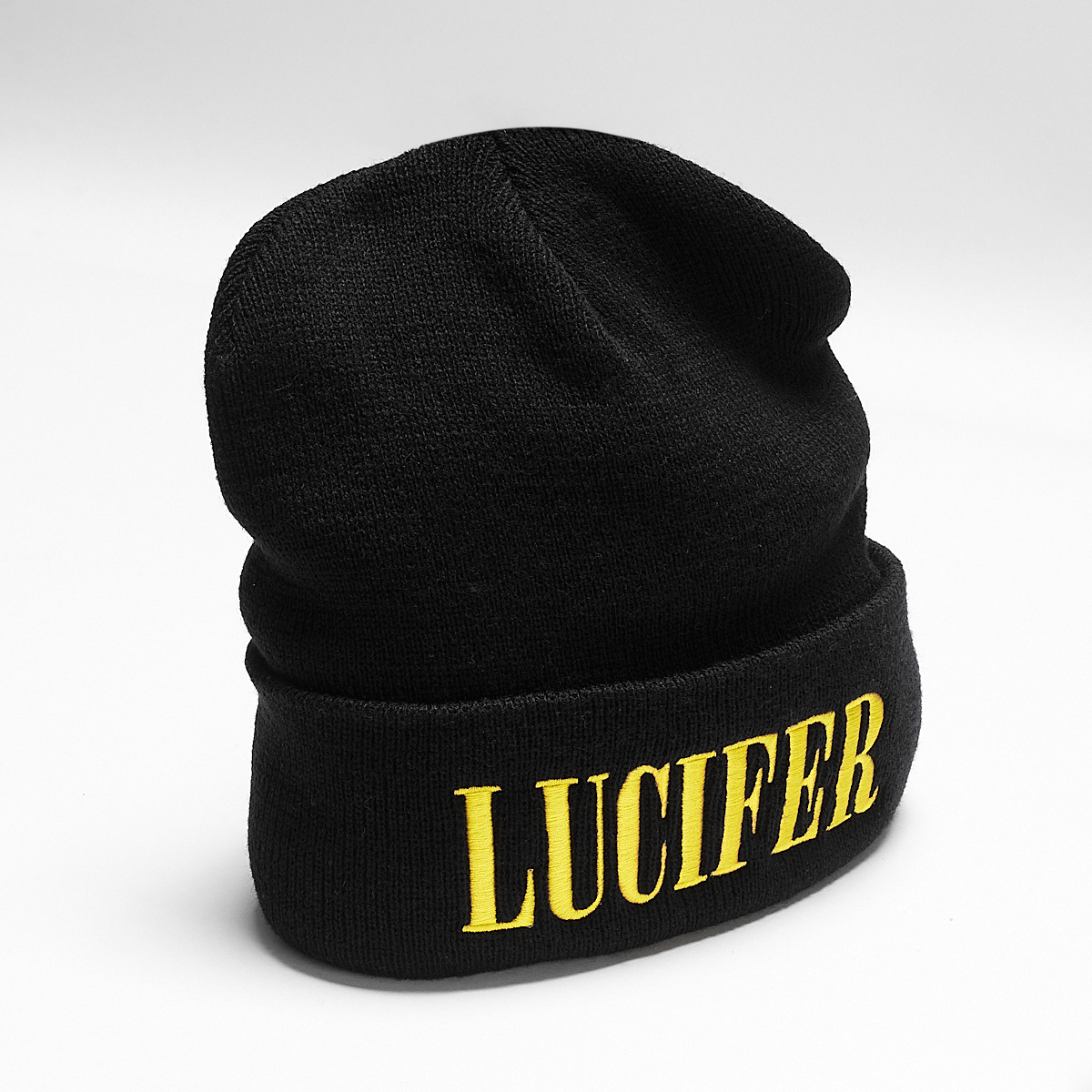 Czapka Zimowa Holy Blvk Lucifer Yellow Beanie