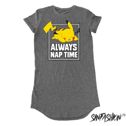 Sukienka Pokemon Always Nap Time  T-shirt Dress