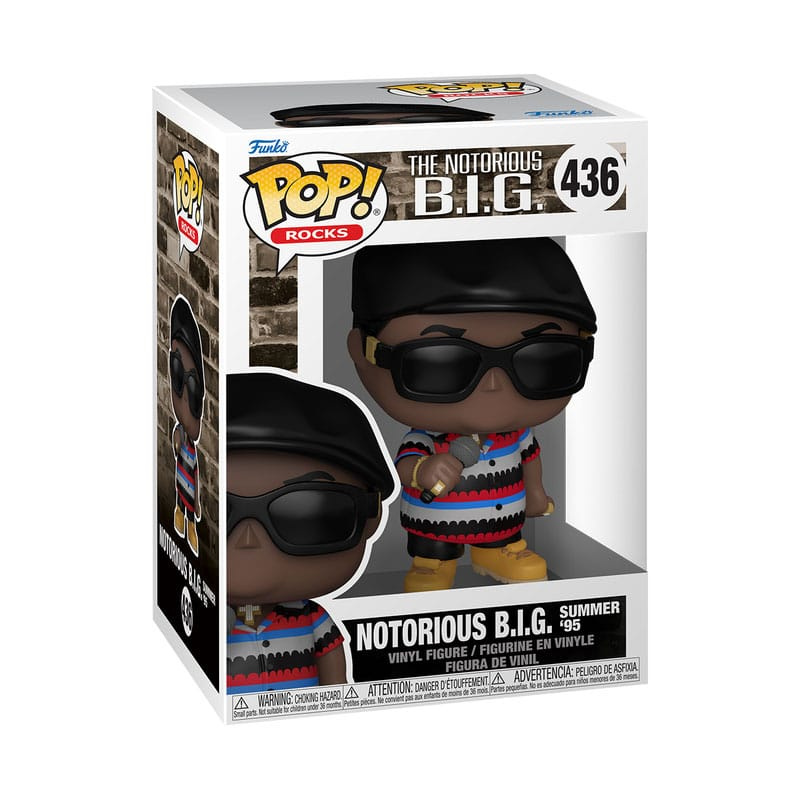 Figurka Funko Notorious B.I.G Vinyl Figure Biggie Beat The Summer Jam 9 cm