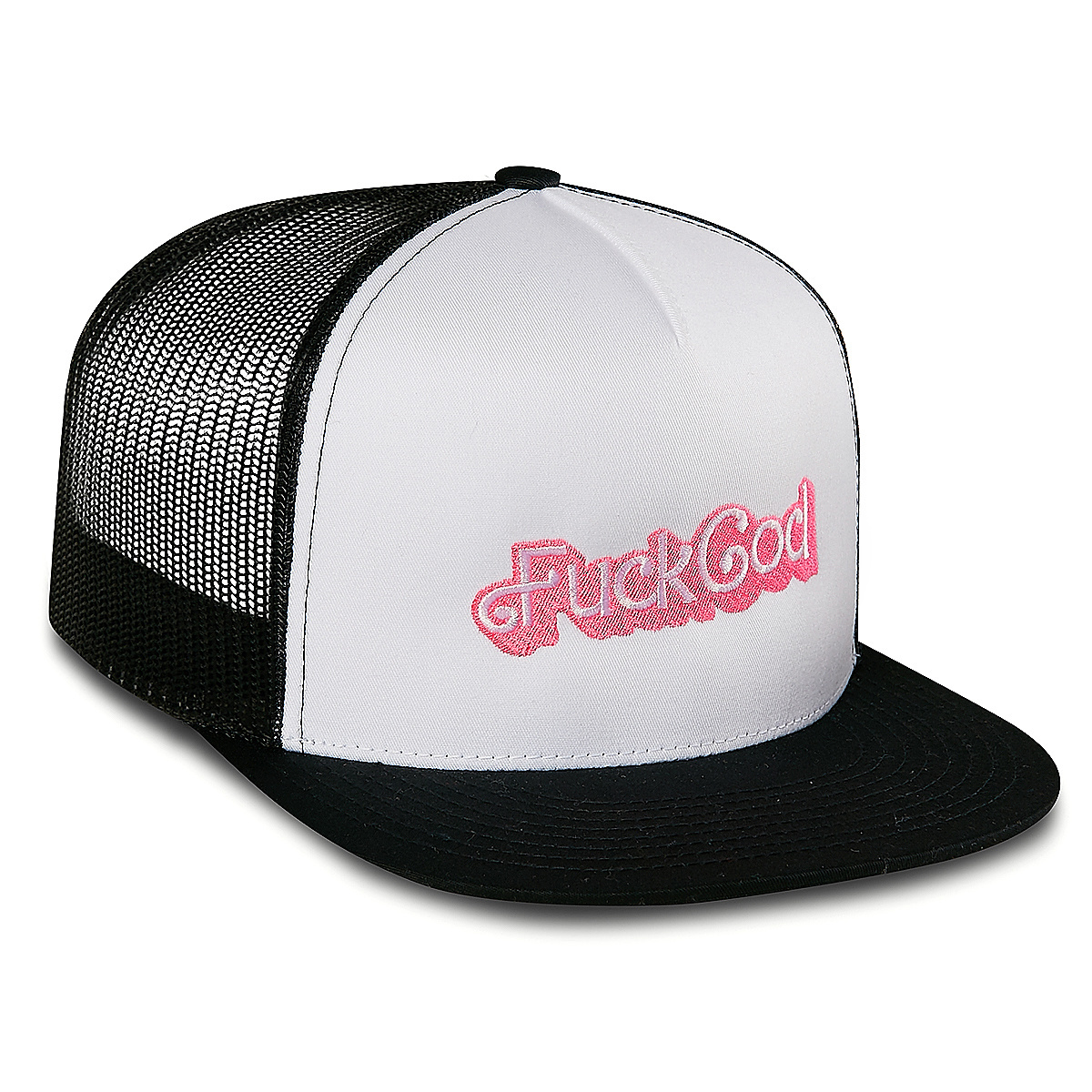 Czapka z Daszkiem Holy Blvk Fuck God  Trucker