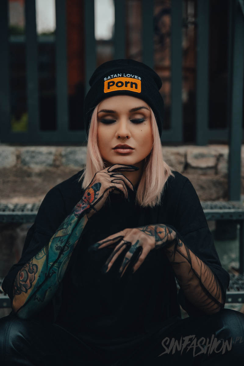 Czapka Holy Blvk Satan Loves Porn Beanie