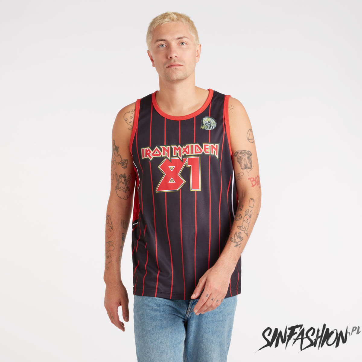 Tank Amplified IRON MAIDEN - KILLERS BBALL VEST
