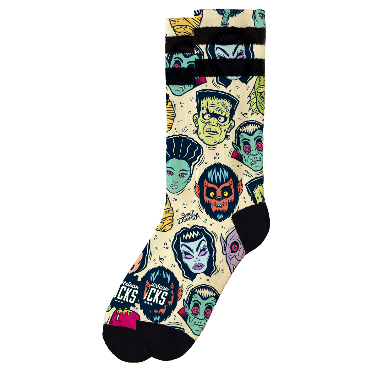 Skarpetki American Socks Mid High Villains