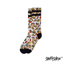 Skarpetki American Socks  Junk Food Mid High Signature
