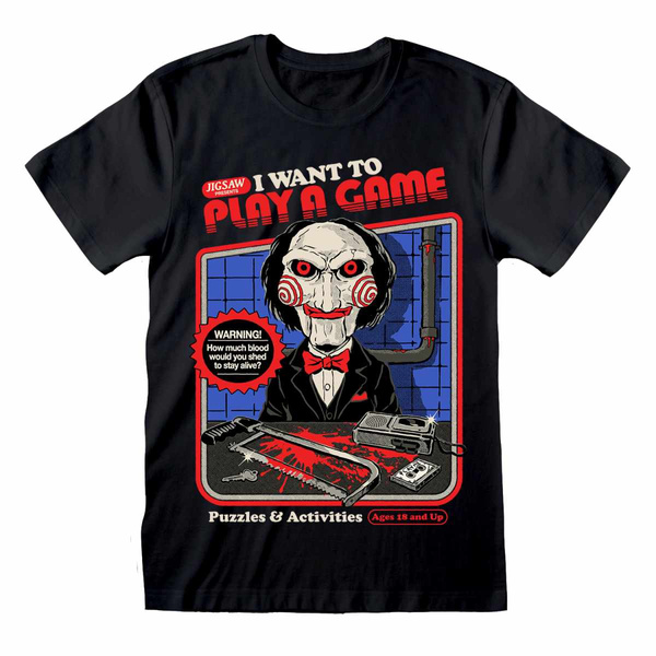Koszulka Steven Rhodes X SAW I Want To Play A Game