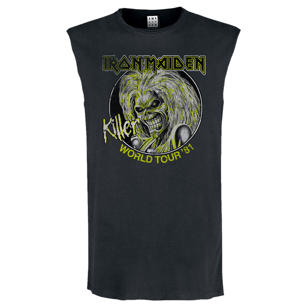 Koszulka Bez Rękawów Amplified Iron Maiden Killers Tour 81