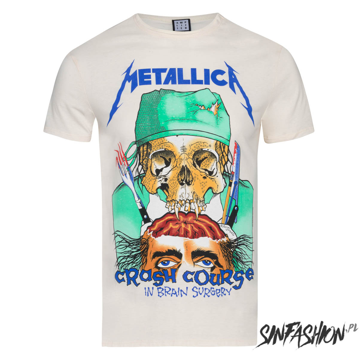 Koszulka Metallica Crash Course Amplified 