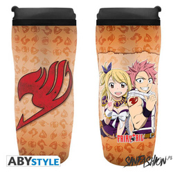 Kubek Podróżny Fairy Tail Lucy Natsu Emblem