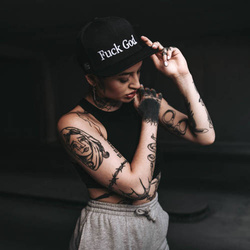 Czapka Holy Blvk Fuck God Snapback