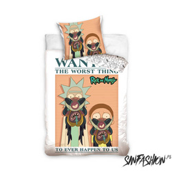 Pościel Rick I Morty Cartoon 160x200
