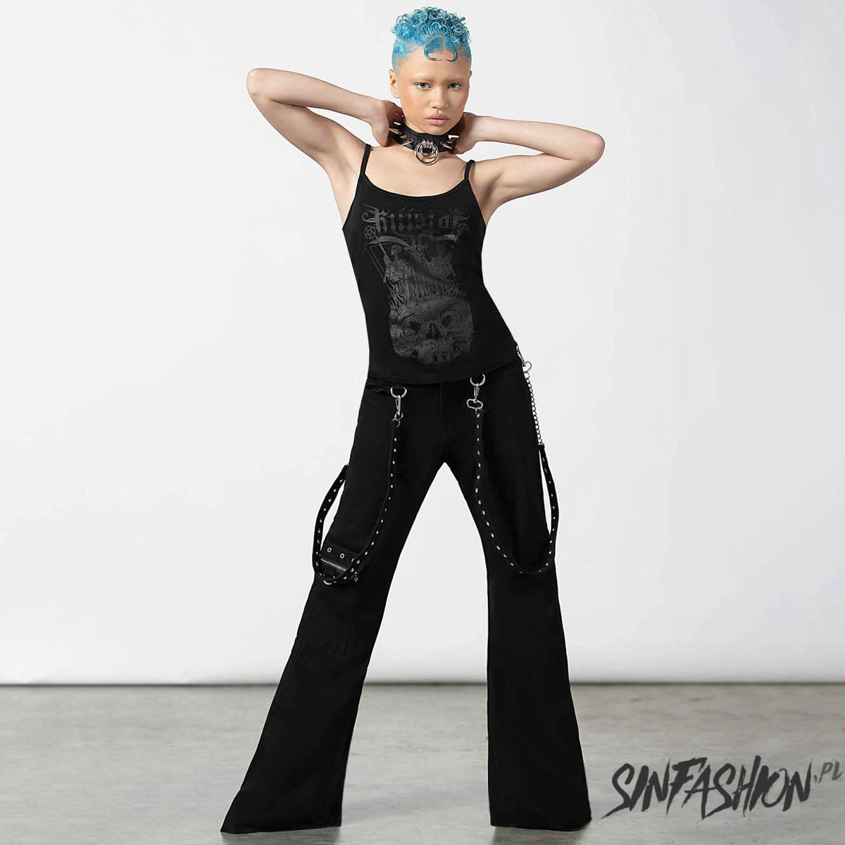 Top Killstar Deimos Strappy Vest