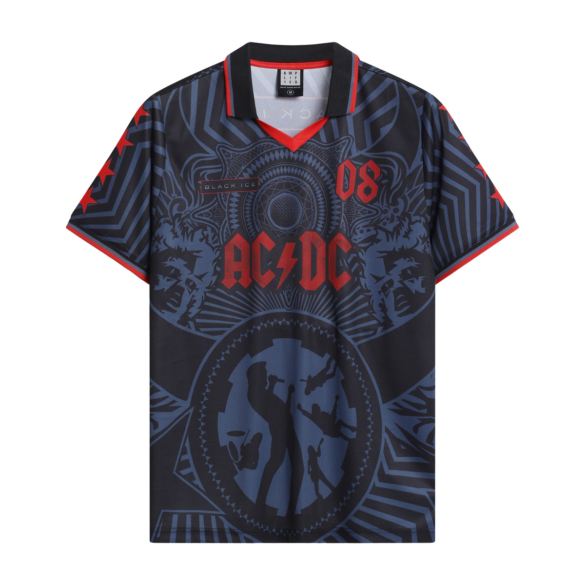 Koszulka Amplified AC/DC Black Ice Rock FC