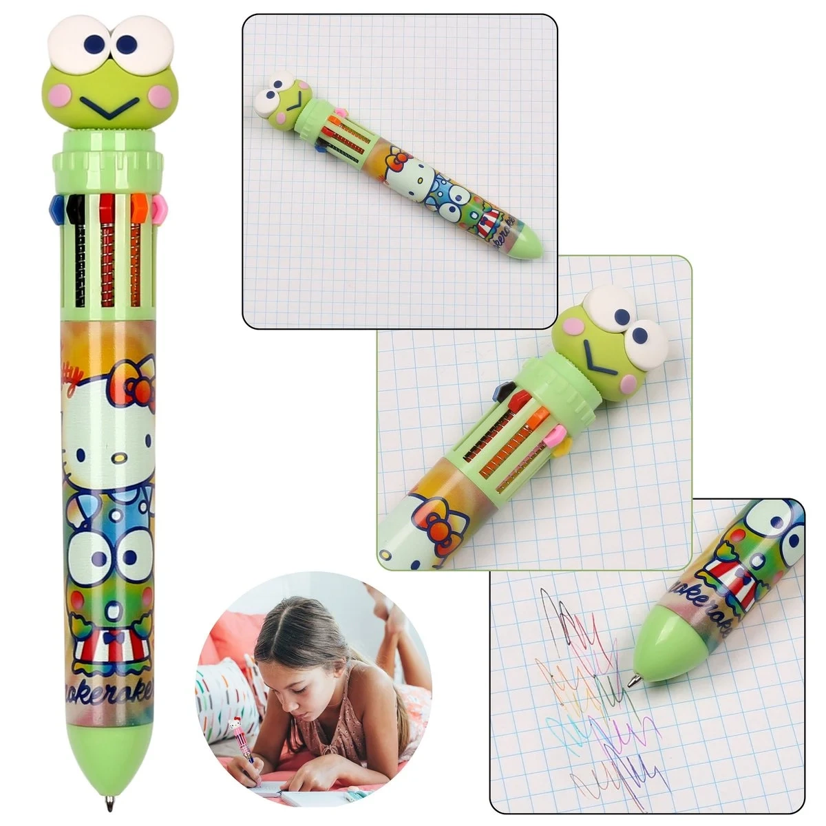 Długopis Hello Kitty Keroppi żaba 3D Topper