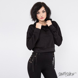 Bluza Urban Classics - Crop Terry Hoody