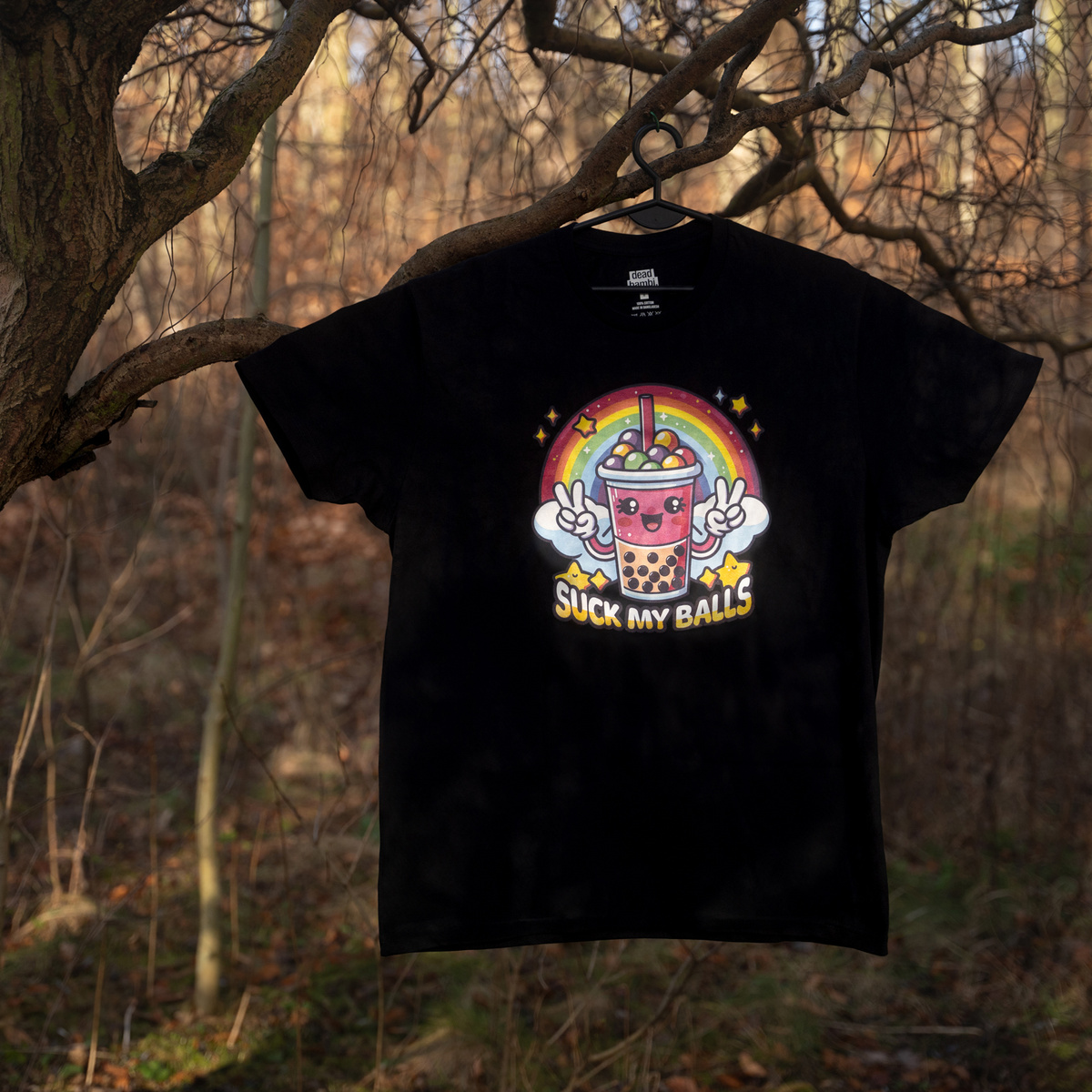 Koszulka Dead Bambi Balls Blk
